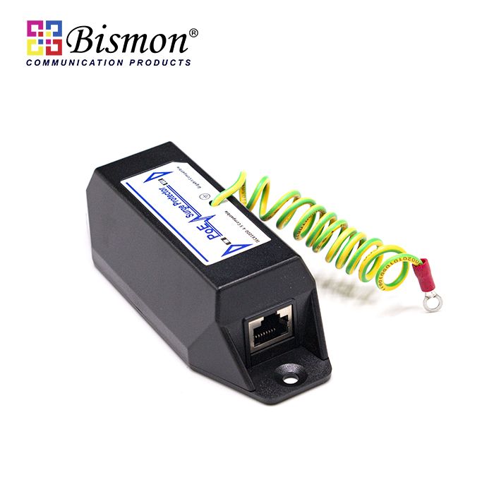 1 Ch (RJ45) 10/100/1000Mbps (Gigabit) 10KV PoE Surge Protector